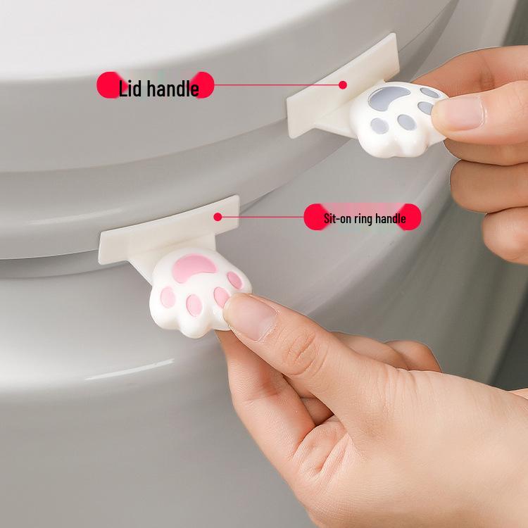 Creative Anti-Dirty Toilet Seat Handle Lifter