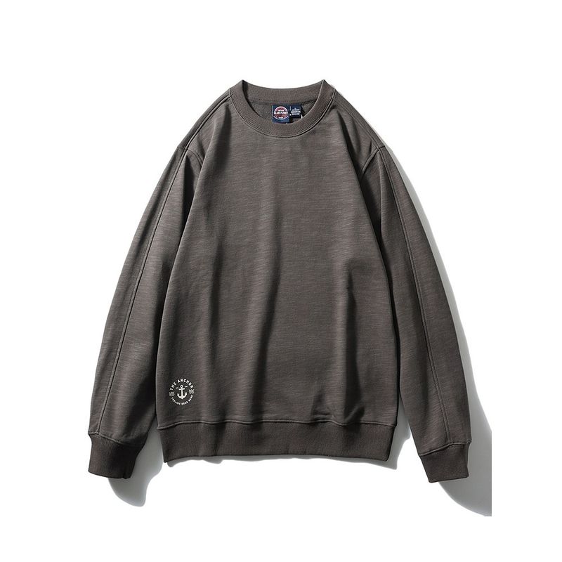 American vintage Stiff Heavy 520G Thick High Weight round Neck Hoodie Men's Autumn and Winter Foreign Trade Men's Casual Outerwear