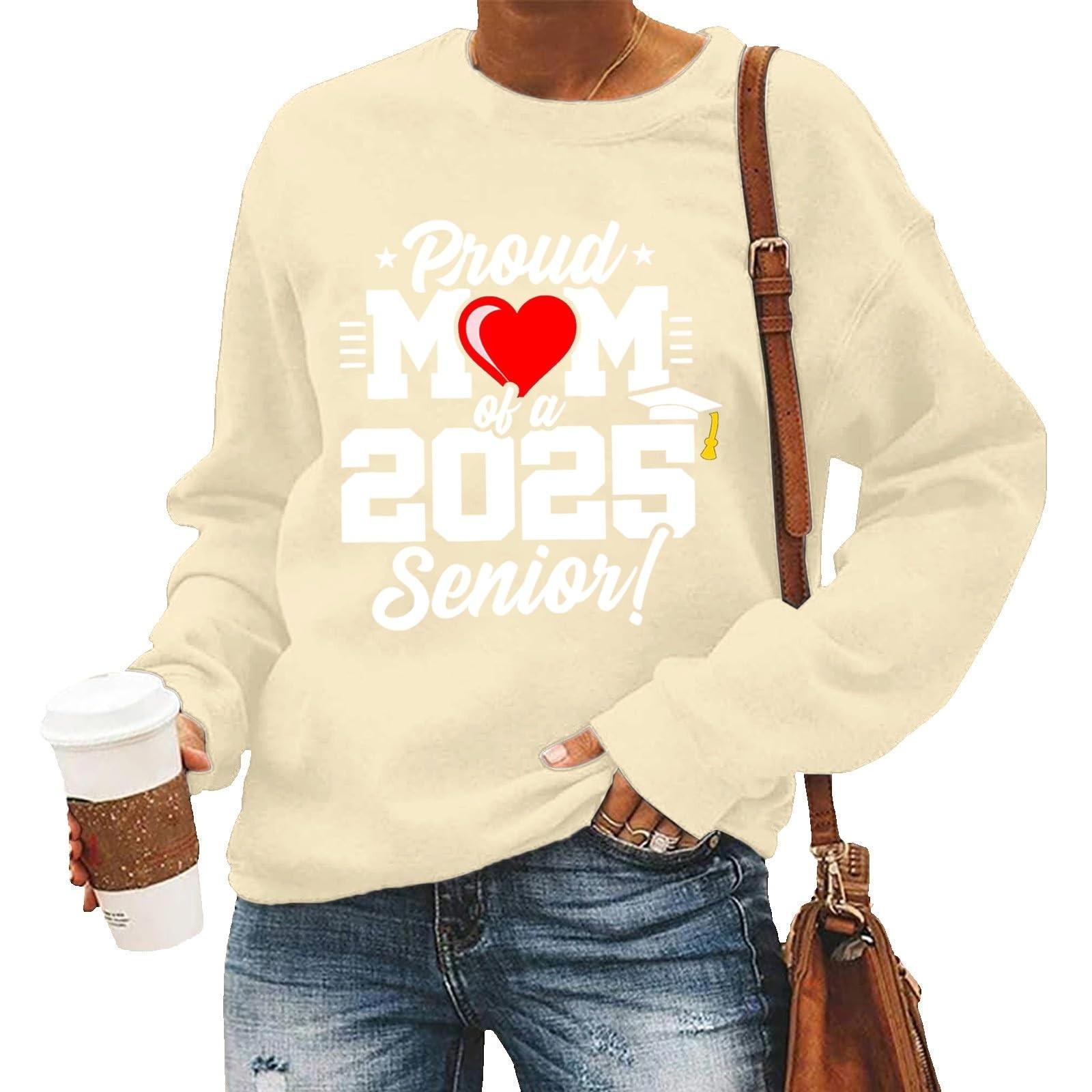 Женские топы с круглым вырезом и принтом из хлопка — фото 5