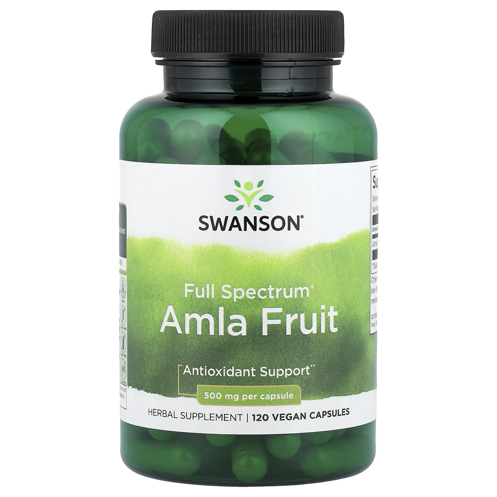 

Full Spectrum® Amla Fruit, Veggie Capsules, 120 Count (250Mg/Capsule)