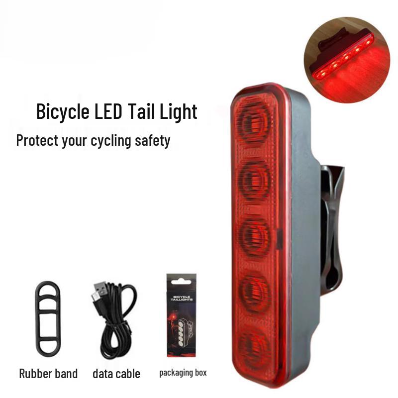 Lishi LED USB Rechargeable Bicycle Taillight