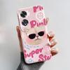 For Oppo A60 CPH2631 Case Cute Bear Cartoon Frog Painted Shockproof Soft Back Cover for Oppo A60 OppoA60 A 60 4G Silicone Bumper