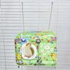 Ninho de Papagaio de Pelúcia Grosso Rede de Gaiola de Pássaro Quente Cama para Clima Frio Design de Pendurar Seguro na Gaiola Abrigo para Pássaros