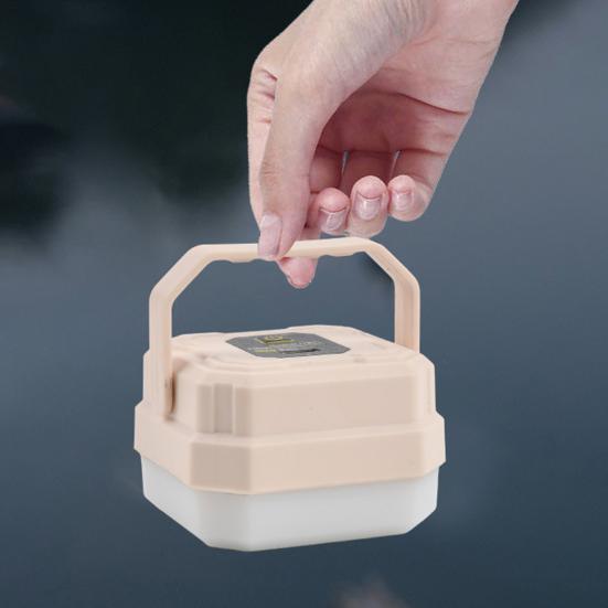 Portable Camping Light USB Rechargeable Solar Lantern Waterproof 3 Modes Adjustable Ultra Bright Outdoor Hiking Tent Hanging Emergency Lamp