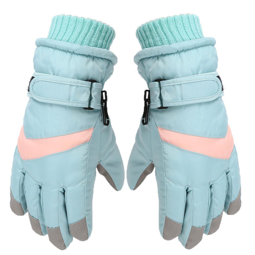 Αναβαθμισμένα παιδικά γάντια σκι εξωτερικού χώρου Γάντια ποδηλασίας χειμώνα ορειβασίας ζεστά αδιάβροχα γάντια