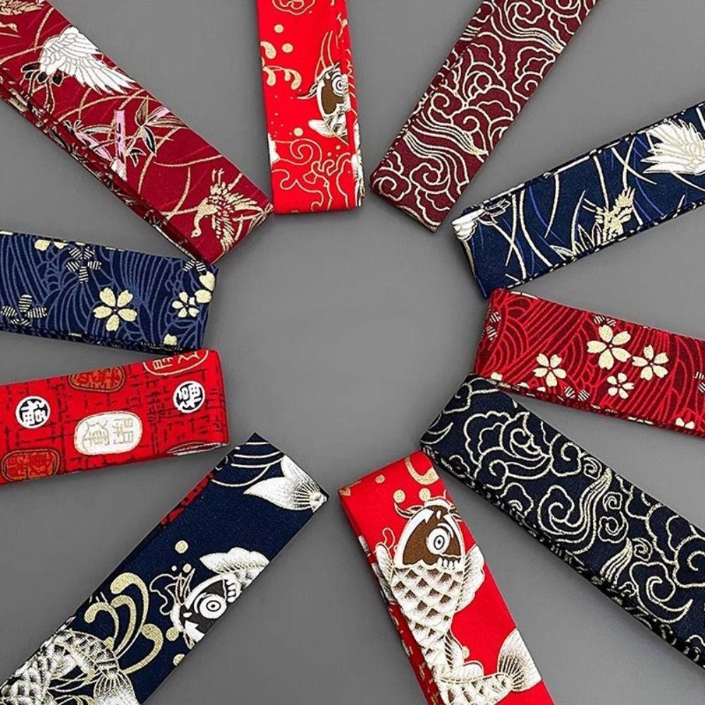 Embroidery Hanfu Hair Accessories Horse Face Skirt Ornament New Year Headwear  Girl/Women