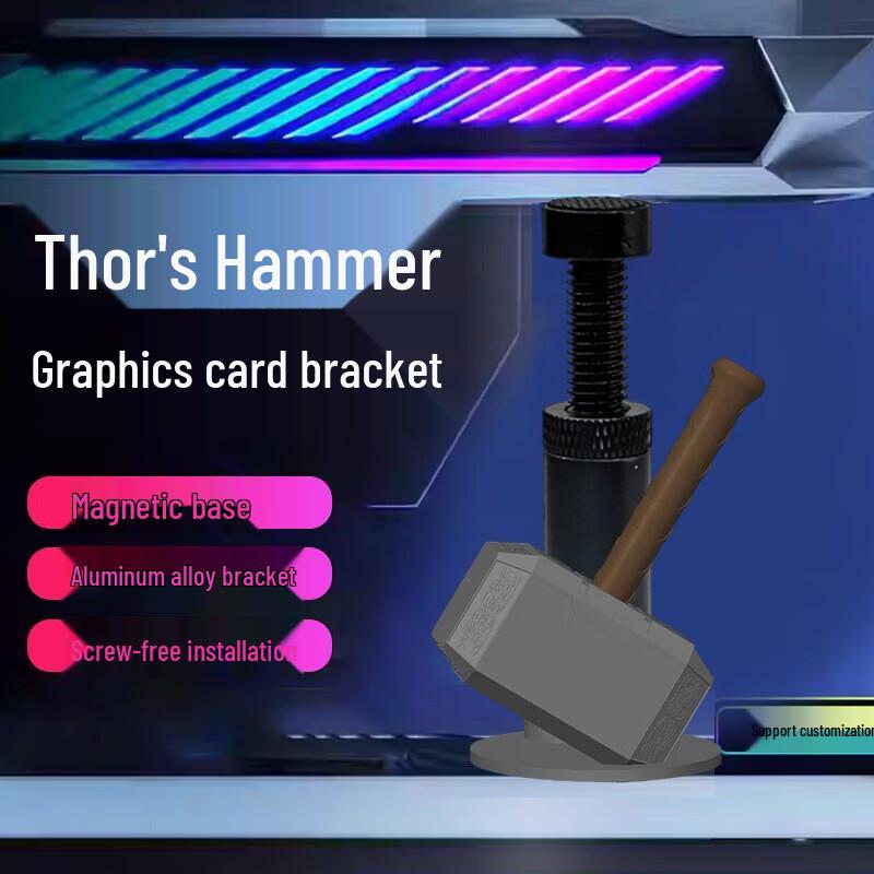Iterative Space Thor s Hammer GPU Support Stand