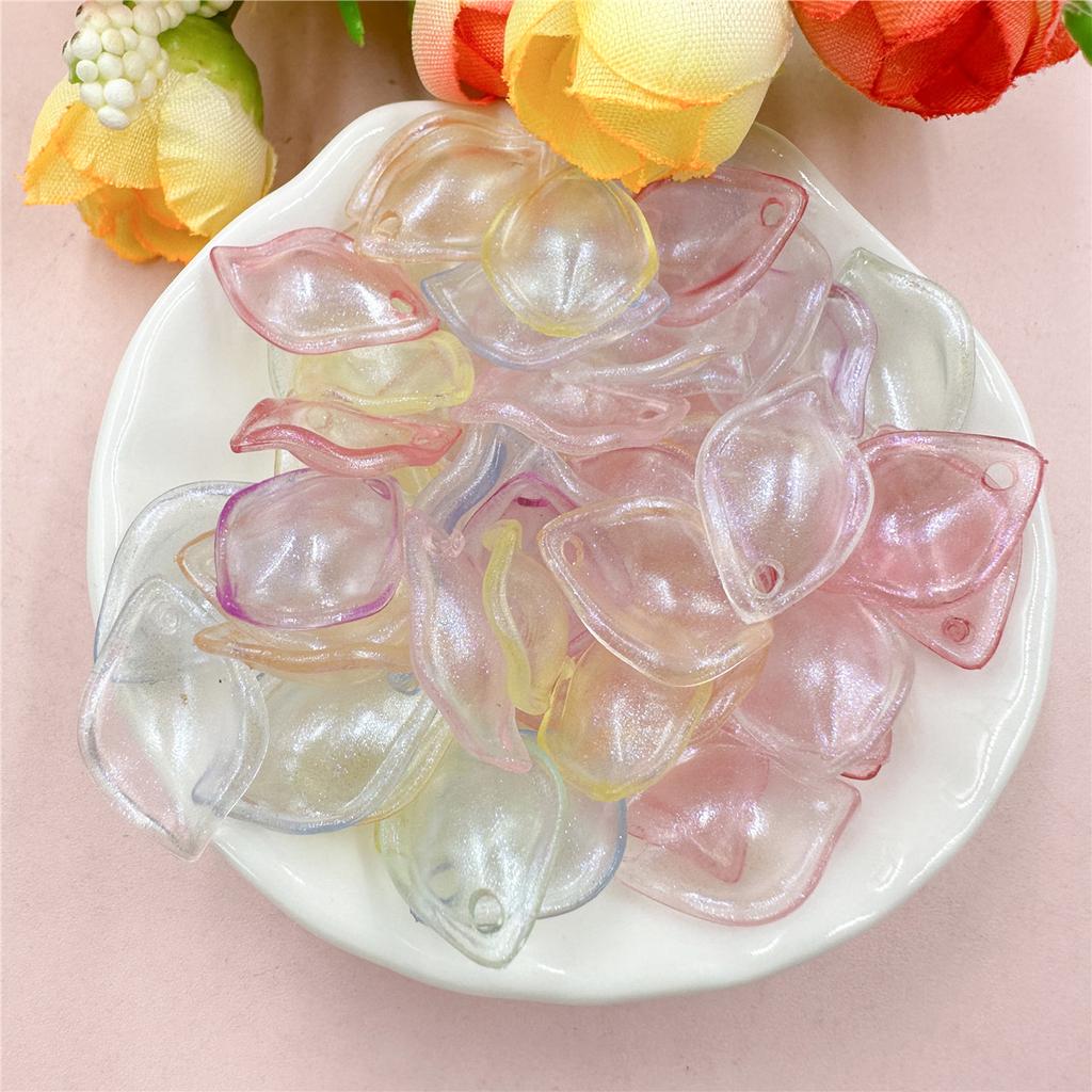 Přívěsek DIY materiál kreativní výroba šperků 200 ks/sada přívěsků korálků do vlasů náušnice šperky DIY náramek akrylové listy prášek třpytky 13,3 mm * 19,6 mm