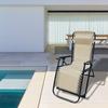 Klappstuhl Marbueno Beige 90 x 108 x 66 cm