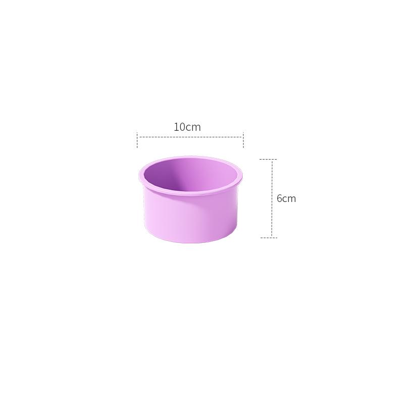 Multi-size silicone cake pans for baking, round cake molds silicone baking pans non-stick quick demoulding suitable for cheeseca