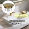 2Pcs Wash Basin Double Layer Round Overflow Plug Bath Sink Anti Overflow Rings Drain Hole Cover Easy To Install