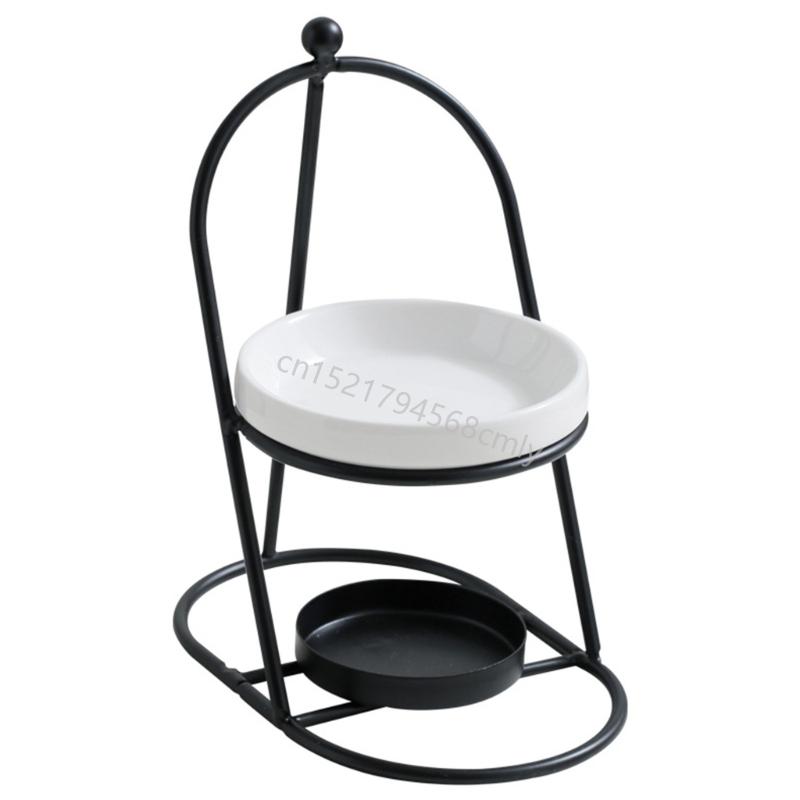 Duftwachsbrenner Ätherisches Öl Brenner,Ölbrenner Teelicht Wachswärmer Aromatherapie Halter Duftdiffusor 6XDE