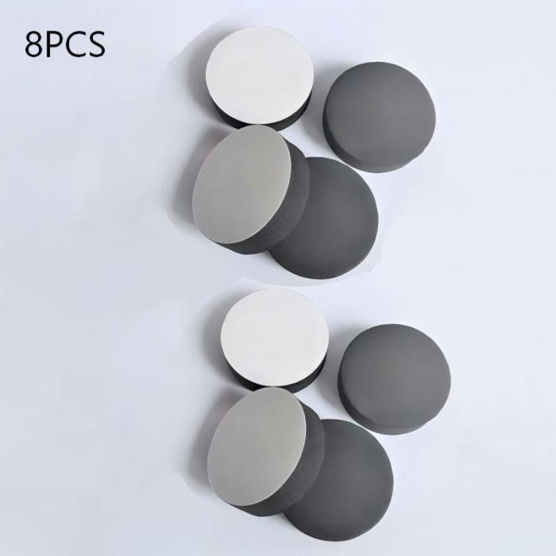 4/8Pcs Self-Adhesive Eva Speaker Shock Absorbing Foot Mat Anti-Slip Noise Reduction Pads Desktop Foam Sponges Mats 10Mm