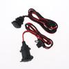 1Pcs Car Electric Appliance Socket Car Cigarette Lighter Power Socket 12V-24V Dc Female Extension Cord With 20A Fuse