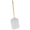 1Pc Kitchen Aluminum Alloy Pizza Peel Bakers Oven Restaurant Paddle With Wooden Handle New