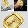 OPK Brand Watch Square Steel Belt Men's Watch Luminous Waterproof Single Calendar Quartz Watch Men's Watch