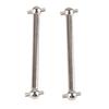 2PCS RC Metal Rear Dogbones Drive Shaft for 16889 1 16 RC Car Spare Parts Upgrade M16106