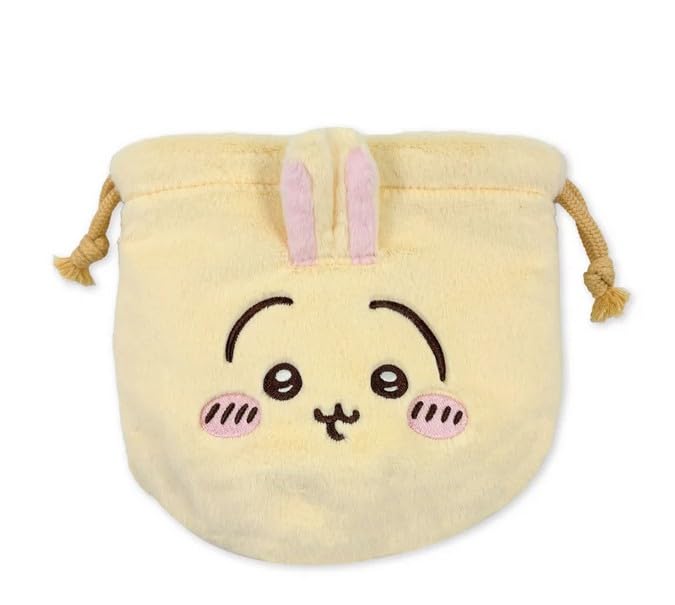 Chiikawa Face Drawstring Bag 2 Rabbit