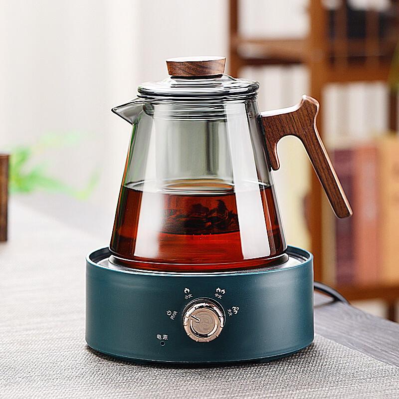 Yuzhuxun 700ml Glass Teapot & Electric Stove Set