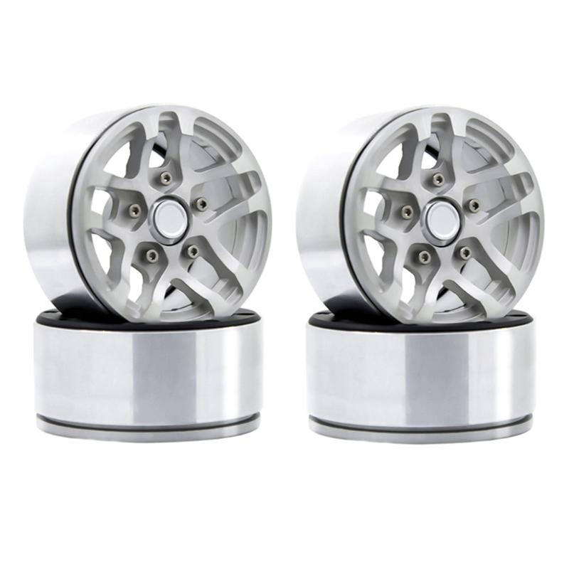 Alluminum Alloy Lock Tire Hub Wheels Model Metal Made Wheel Hub for:TRX4 SCX10 for Car Toy 1/10 Crawler Car