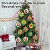 Wooden Pendant Set For Christmas Tree Decoration