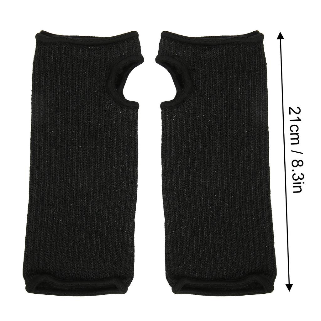 Cut Resistant Protective Sleeve Level 5 Safety HPPE Cut Resistant Arm Sleeve with Thumb Hole for Garden Kitchen