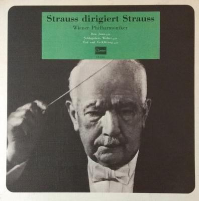 LP Record STRAUSS  WIENER PHILHARMONIKER  D  Don Juan  Waltz from the Ballet S CT1501 CLAVIER Japan Classical Used
