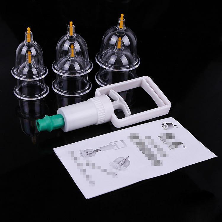 Cupping Machine, 6 Cans, Vacuum Cupping, Household Thickened Cupping Set, Non Glass Can, Health Gift