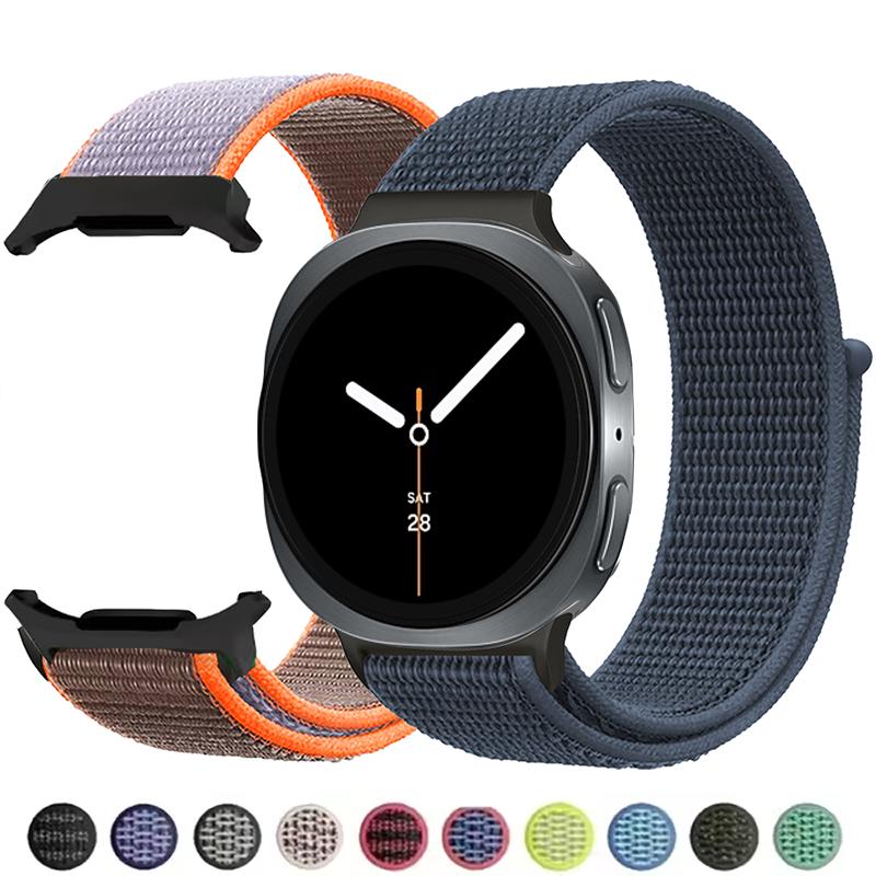 Official Nylon Loop for Samsung Watch 8/8 classic band 40mm 44mm 46mm Accessories elastic brecelet correa Galaxy watch 8 strap