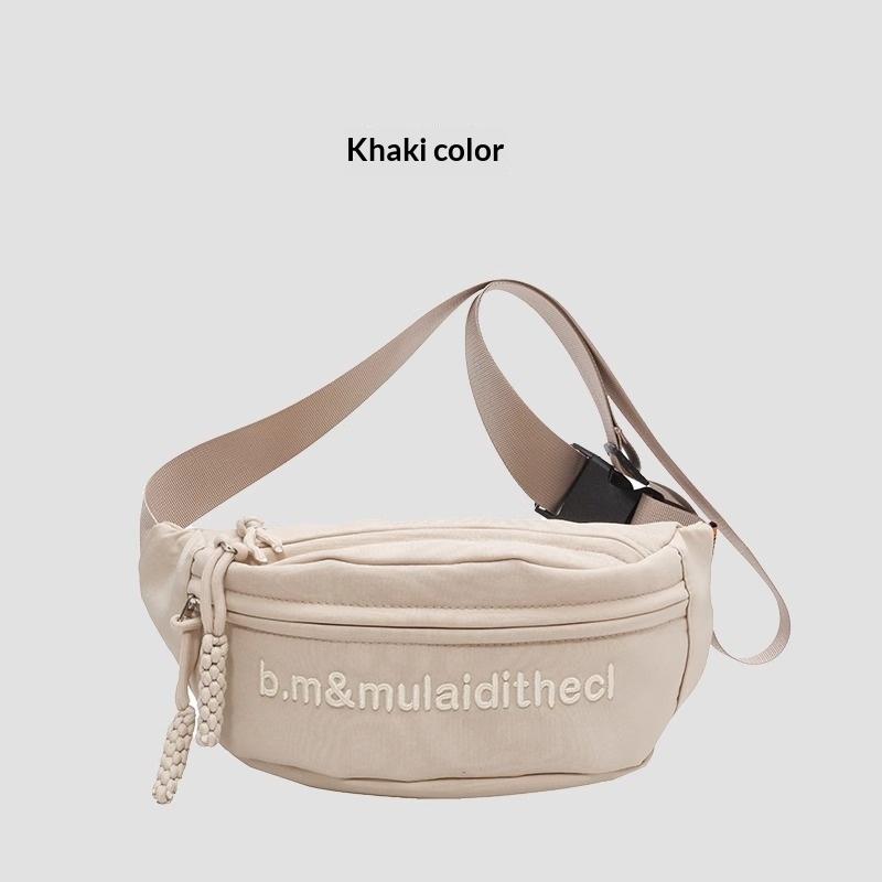 Unisex Canvas Crossbody Bag Able Compact With Multiple Convenient Compartments Suitable For School And Casual Outings