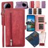 Lanyard Leather Case for Xiaomi 17Promax 17 Pro 15T 14T 13T 12T 11T Pro 13 Lite 14 12 Wallet Case Strap Phone Case Card Cash Bag