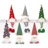 Beleuchteter Weihnachtswichtel Handgefertigtes Plüsch skandinavischer schwedischer Tomte Leuchtendes Weihnachtsmann-Elfen-Spielzeug für Winter-Tischplatte Etagenständer Indoor-Weihnachtsdeko