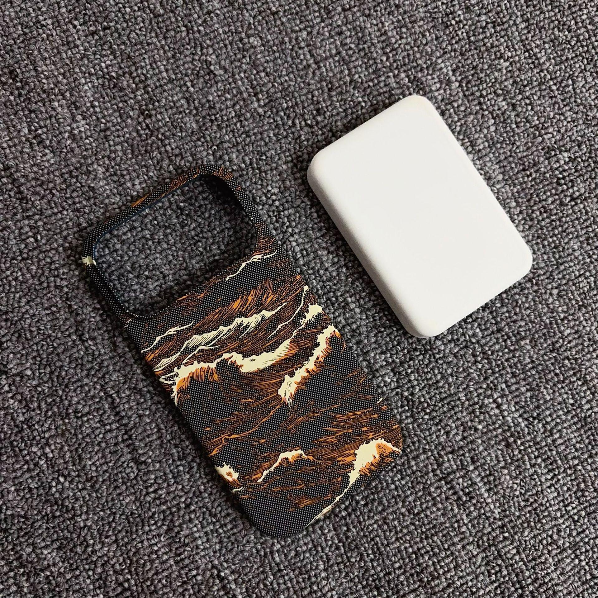 

iPhone 17 Kevlar Magnetic Case for Apple 16 Pro Max - Carbon Fiber Ultra-Thin Protective Half-Wrap iPhone 15 Pro Max