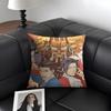 A-Ace Attorneyy Anime Cushion Cover Natural Linen Organic Fabric Double-Sided Printing Sofa Home Decor Gift Pillow Case