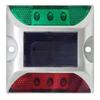 Solarbetriebene zweifarbige LED-Straßenmarkierungsleuchte