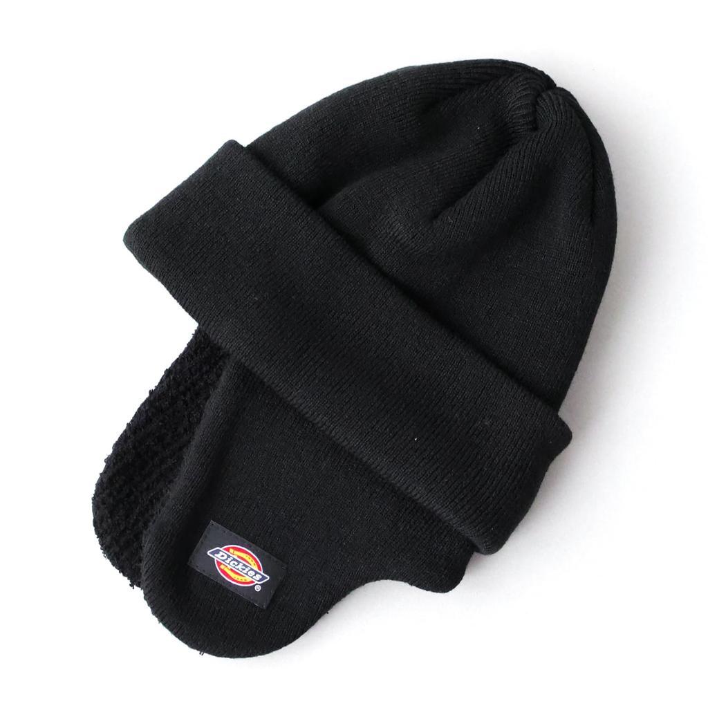 Dickies Knit Cap with Knit Flight Winter Military Cold Weather Ear Knit Watch Size 165 Men's Earflaps, Cap, Cap, Style, Acrylic, Protection, Cap, Cap,