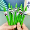 50Pcs Panda Neutral Pen Press Type Writing Pen for Students Teachers Office Workers Smooth Wear-Resistant Ink Portable Cartoon