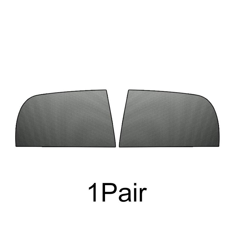 

2 шт. Универсальные шторки на боковые окна Защита Водоотталкивающая Москитная сетка от комаров Солнцезащитный козырек Автомобильный солнцезащитный козырек Автоаксессуары