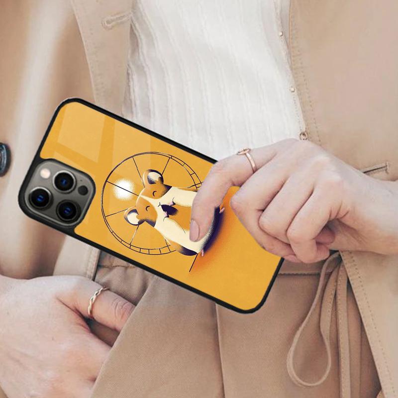 Funny Cute Hamster Magnetic Phone Case For APPLE iPhone 17 Air 16 14 13 12 Pro Max 15 Plus Wireless Charge With MagSafe Cover