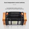 2024 Powerful Led Flashlight Usb+Solar Rechargeable Flashlight Cob Outdoor Camping Torch Portable Searchlight Power Bank Outdoor