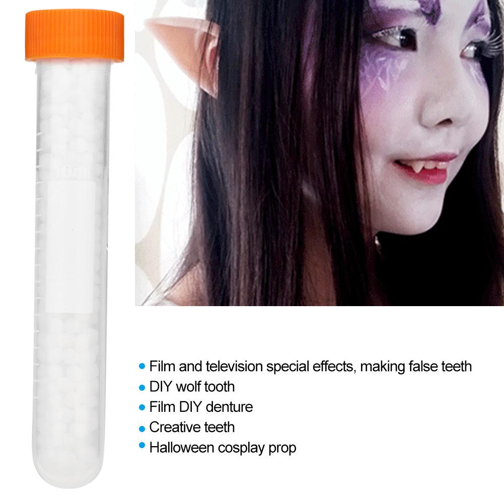 Dental Filling Material Resin Teeth Gel Halloween Party Makeup Prop Dentures Gel 10ML
