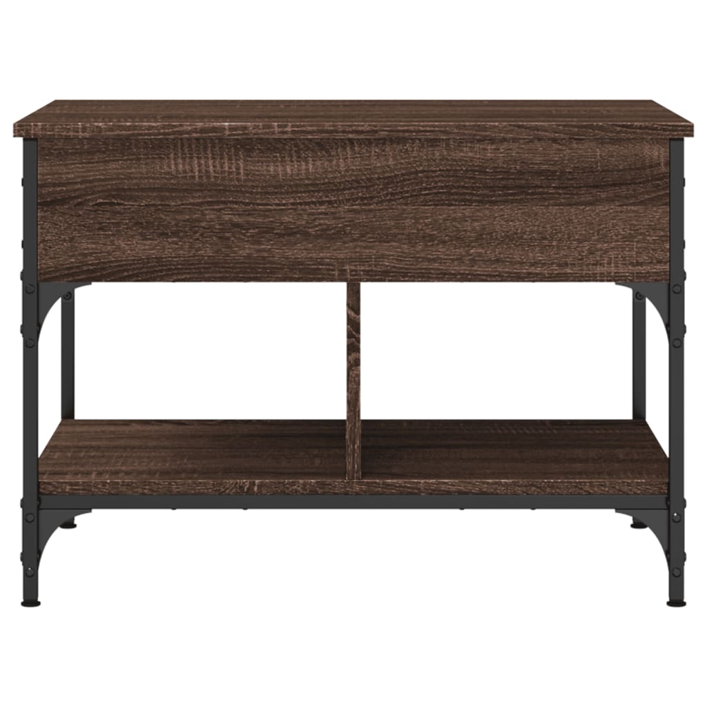 Coffee Table, Brown Oak, 70x50x50 Cm