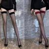 3Xxxl Thigh High Sheer Stockings For Woman Cosplay Lolita Girls Ultra Thin Over Knee Silk Long Socks Plus Size Red Black White