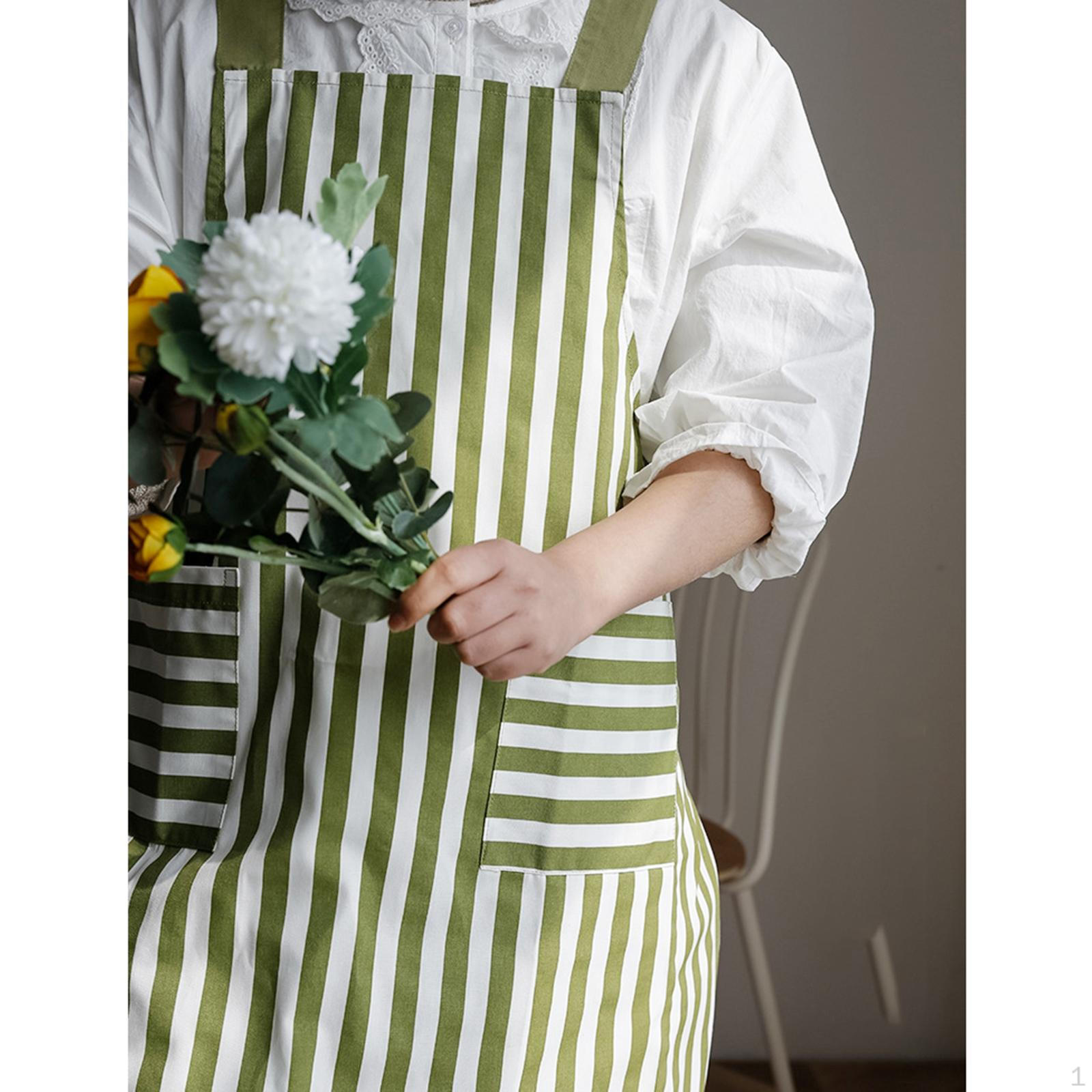 

Фартук для повара с карманами, многофункциональный, прочный, для деревообработки, фартук для гаражного барбекю Dot Green