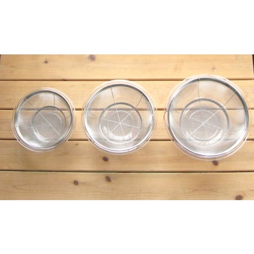 [.co.jp Exclusive] Nagao Bowl Heat-Resistant Cook Bowl, 27cm, 4500ml, and Colander Set, Made in Japan