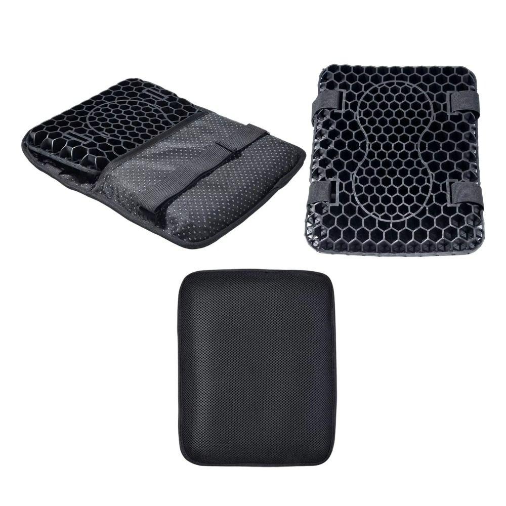 Breathable Motorcycle Seat Padding Elastic 3D Honeycomb Motorcycle Seat Cover  Unisex