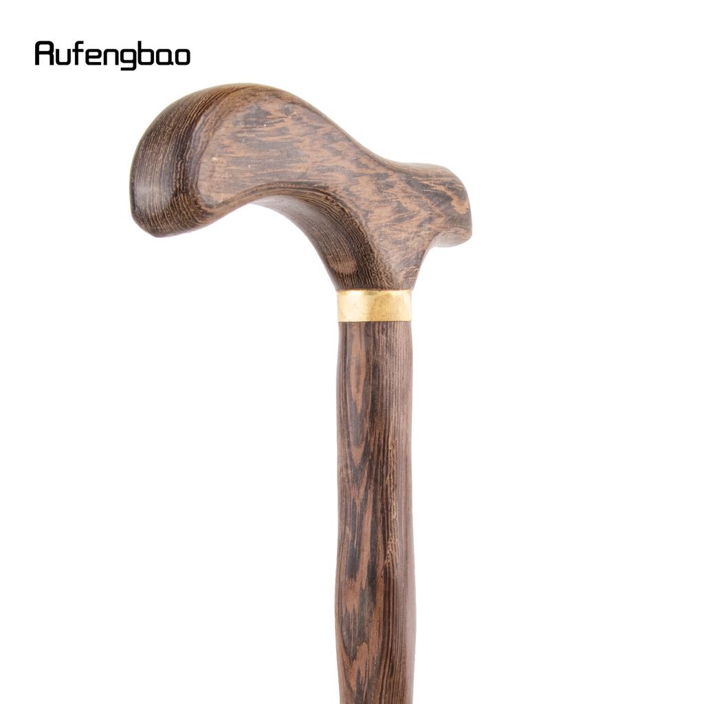 Bird Brown Wooden Single Joint Fashion Walking Stick Decorative Cospaly Cane Halloween Mace Crutch  Wand Crosier 90cm