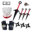Available: Kakashi Mask, Naruto Kunai & Shuriken, Konoha Headband Set