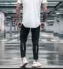 Men's Casual Slim Fit Summer Pants, Solid Color, Drawstring, Cuffed, Fashionable.