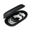 Earphone  Storage  Bag, Oval Data Cable Zipper Pouch, Multi-function Headphone Holder Case Earbuds